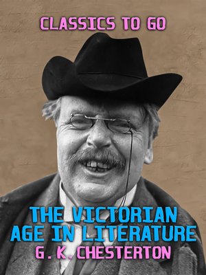 cover image of The Victorian Age in Literature